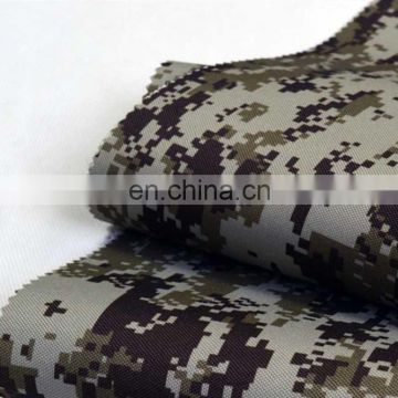 100% polyester 900D camo Oxford Fabric for backpacks/luggages