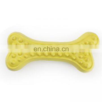 Easy to Clean Non-toxic Pet Chew Toy Molar Tooth Rubber Dog Toy Bone photo-5
