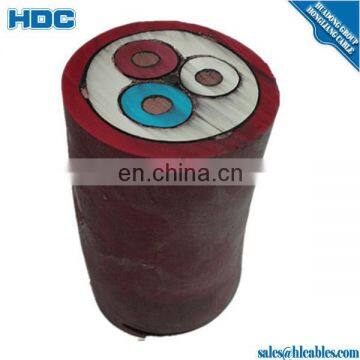 (SB)NTSCGEWOUE Mining Cable 6/10kv 12/20kv 18/30kv Flexible Tinned copper EPR insulation braiding shield PCP sheath