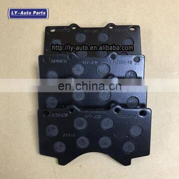 High Performance Front Brake Pads For Toyota For Sequqia For Tundra OEM 04465-0C020 044650C020 04465-AZ120 04465AZ120