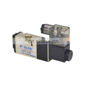 3/2 Way 3V210-08 1/4 inch Single Electric Control Solenoid  Valve