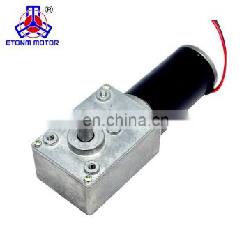 low speed high torque dc motor 12v worm gear motor micro motor with encoder