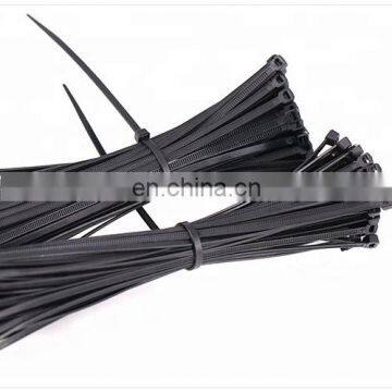 Hampool High Quality Black 9.0*820MM Eco Flexible Self-locking Nylon Plastic Cable Tidy photo-3