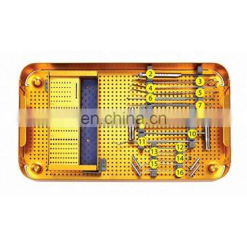 Instrument Orthopedic High Quality Micro Plate Instruments Set Trauma Plate Instruments Set Titanium Micro Plate Set photo-4