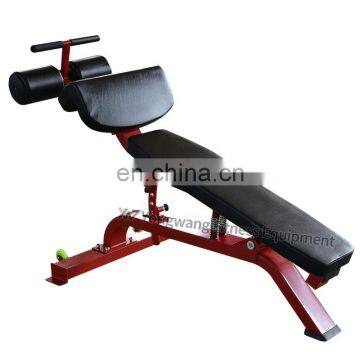 High quality strength machine YW-1604 gym equipment adjustable abdominal board