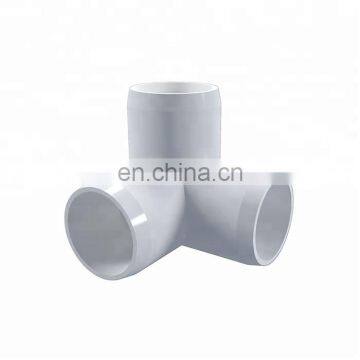 plastic 3 way elbow pipe fittings