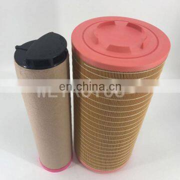 Truck engine air filter cartridge element AF26399 AF26400