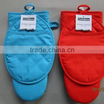 cotton kitchen glove oven mitten