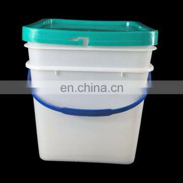 Manufacture High Quality 15L Plastic Square Bucket/pail With Lid and Handle photo-3
