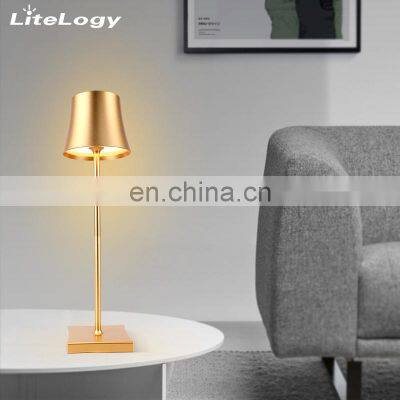 fashion table lamps with rechargeable  for Living Room