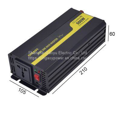 Reliable Pure Sine Wave 500W Continuous/1000W Peak Car Power Inverter 12V To 110V Adapter With 2 AC Sockets And 2A USB Port photo-4