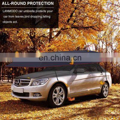 Car Sun Cover Fully Automatic Remote Control Outdoor Car Vehicle Tent Umbrella Car Sunshade Cover photo-2