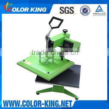 Green 15 x 15 Newest Swing Arm Laminated heat press machine