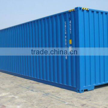 40ft feet high cube new container dry cargo container for sale