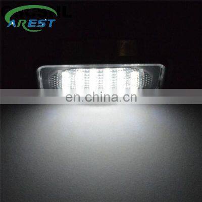 Carest 2pcs White Led License Plate Light For Mercedes Benz W203 Car Number Plate Lamp For Benz W203 4Door 2001 -2007