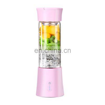 2021 New USB Fruit Juicer Maker Blender Rechargeable Portable Blender