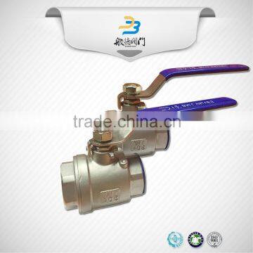 1 Inch Stainless Steel Two Piece Ball Valve photo-2