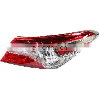 New Chromed After Market Outer Side Tail Light Tail Lamp Assembly For Toyota Camry SE LE 2018-2019