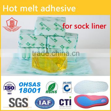 hot melt adhesive for sock liner