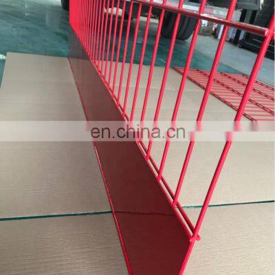 High Security Construction Barrier Powder Coated Fall Prevention Steel Mesh Edge Protection Barrier photo-4