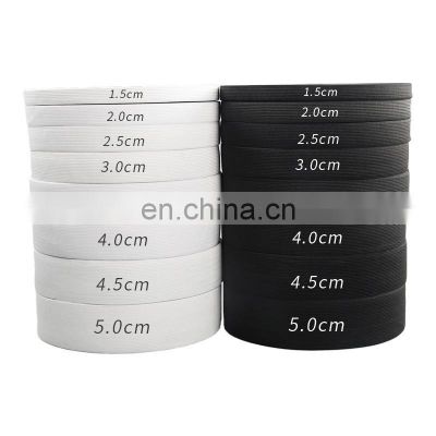 Attractive Price Wholesale Plain Weave Cotton Ribbon Elastic Band