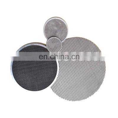 mild steel mesh extruder filter mesh disc,extruder screen with frame, plastic and rubber processing industrial filtration