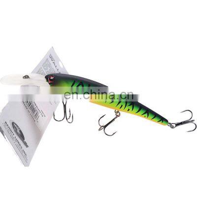 16cm 19g leurre minnow mer floating fishing long casting cast lure rattling lure minnow hard plastic