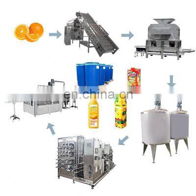 Citrus lemon orange concentrate juice lemonade marmalade pulp essential oil extractor machine processing plant production line