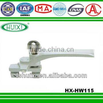 High quality Handle ,window handle with safety lock, Zinc alloy canm lock handle with a safety lock (HX-HW115)