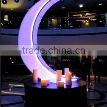 led light moon ramadan eid decoration for shopping mall