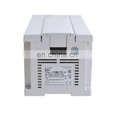 Mitsubishi PLC  FX3U-128MR/ES-A Power consumption 65W