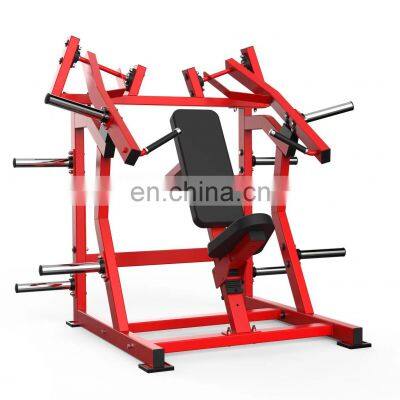 sloping push chest trainer chest press gym machine