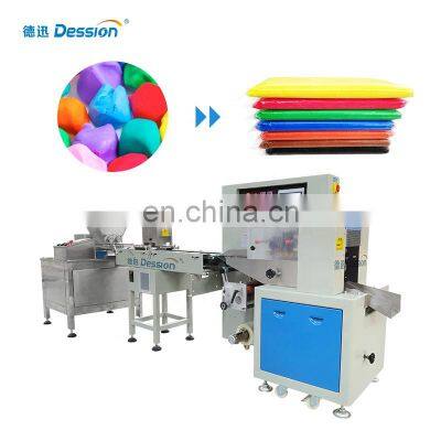 Light Clay / plasticine automatic molding flow packaging machine price