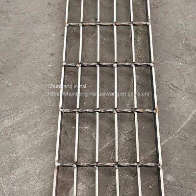 Supply of anti-skid stainless steel grating, Q235 steel grating, platform, car wash, drainage ditch, steel grating