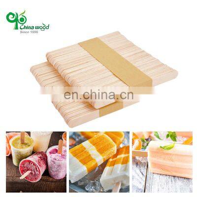 Yada Wooden Magnum Ice Cream Stick Disposable Ice Cream Sticks With Wholesale Price Custom Logo Popsicle Sticks photo-2