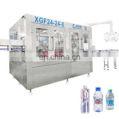 Fully automatic mineral water filling plant cost pure water bottling machine production line