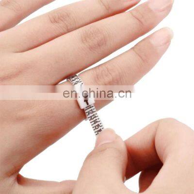 Ring Sizer UK/US Official Ring Size Measuring Instrument Men Women Finger Sizers Professional DIY Jewelry Accessories Tools