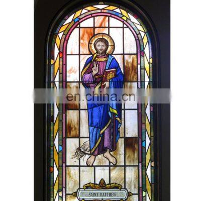 Custom Pictures Patterns Church Art Glass Insulated Tempered Tiffany Decorative Stained Glass Panels