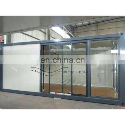 20ft Mobile Steel Frame Container House Flat Pack Sandwich Panel Home Portable Prefab Building photo-2