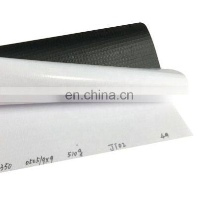 510g Outdoor Advertisement Back Black Frontlit Pvc Flex Banner ( 500*500 9*9 ,cold Lamination ) photo-2