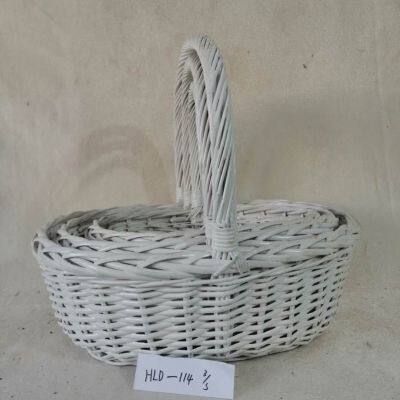 Cheap Willow Baskets Wicker Storage Basket High Quality Small