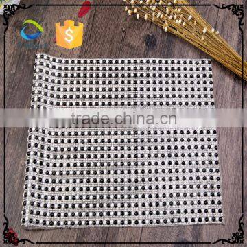 Large wholesale 24*40cm hot fix rhinestone mesh