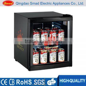 drink fridge showcase single glass door display soft drink showcase refrigerator