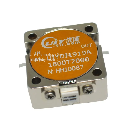 UIY Wide Range RF Drop-in Isolator From 0.6 to 5 GHz (TAB)