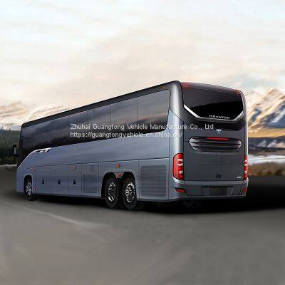 Guangtong Diesel Automatic 65 Seater Luxury Rhd Coach Bus Hot-selling 14m 65+1 Seats Tour New Coach Bus for Sale photo-3