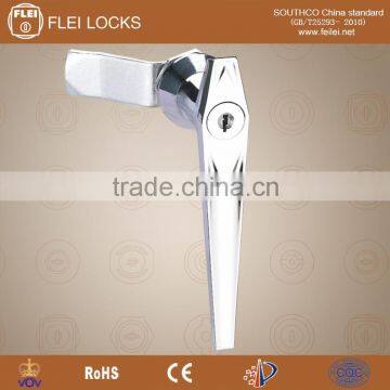 CE RoHS 2015 FEILEI MS304-1 zinc alloy electrical industry cabinet L handle lock