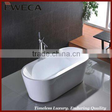 Acrylic Shallow Freestanding Bathtub