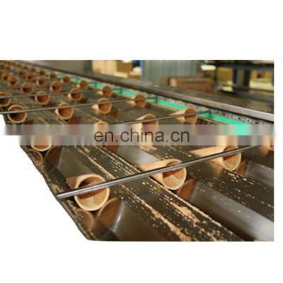 Shanghai factory small scale cheap Automatic ice cream wafer cone forming baking making machine cone production line