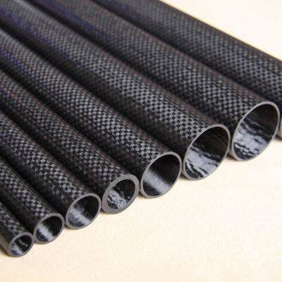 High Stiffness Carbon Fiber Wing Tubes for rc Plane Custom Carbon Tube Made in China