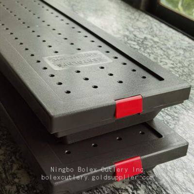 Professional Knife Racks Holders Storages Roll Kit Bags Bars Supporters Blocks Sheathes Scabbards for Chefs Butchers Anglers Hunters China photo-4